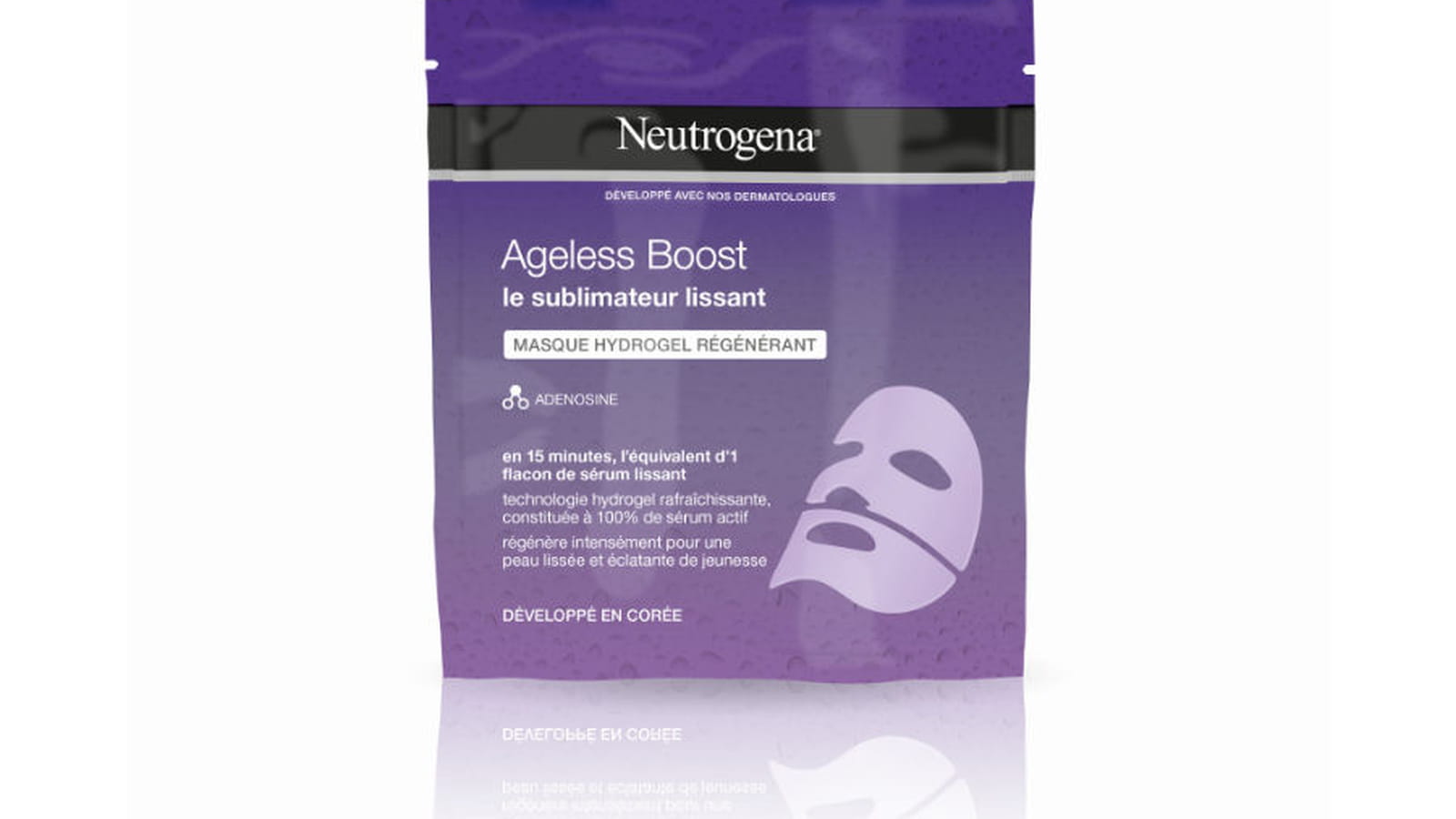 Masque hydrogel Régénérant Ageless Boost Neutrogena 