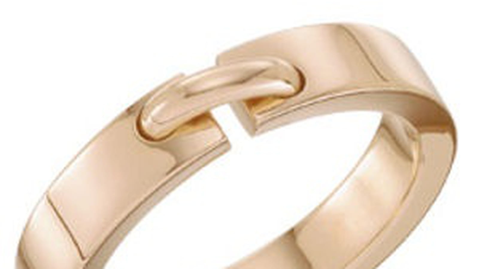 Bague "Liens" en or rose de Chaumet