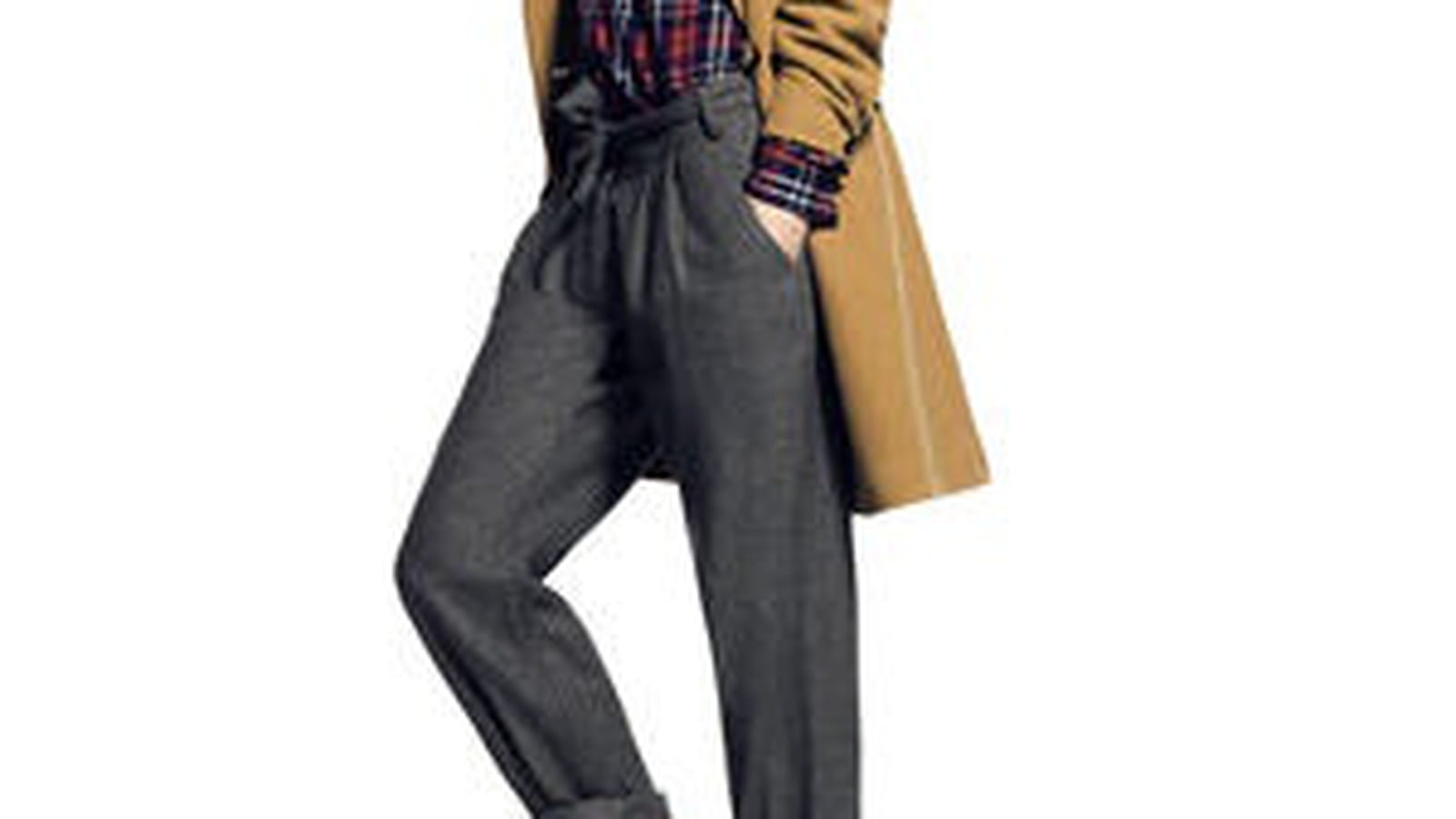 Pantalon ceinturé d'Etam