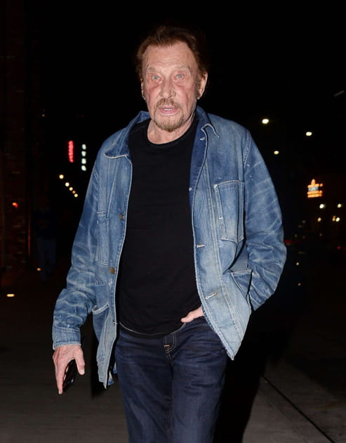 Johnny Hallyday en mai 2017, à Las Vegas