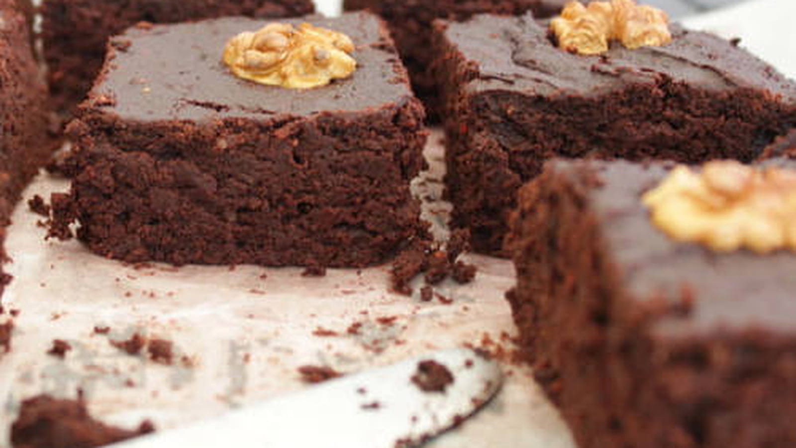 Brownie sans sucre et sans beurre