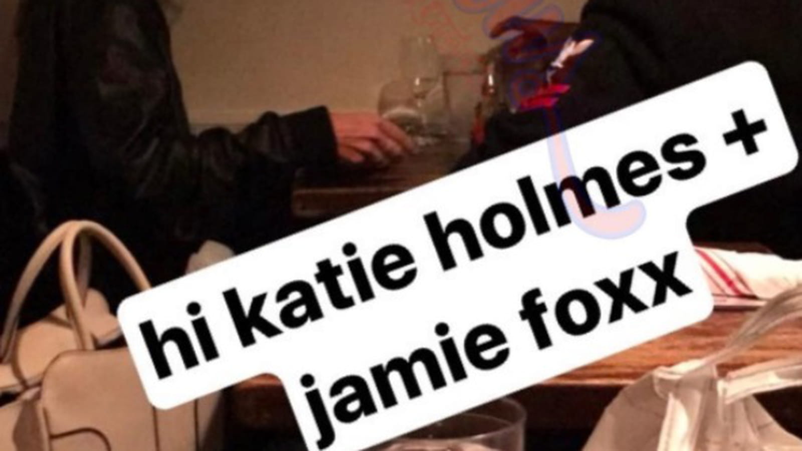 Katie Holmes et Jamie Foxx