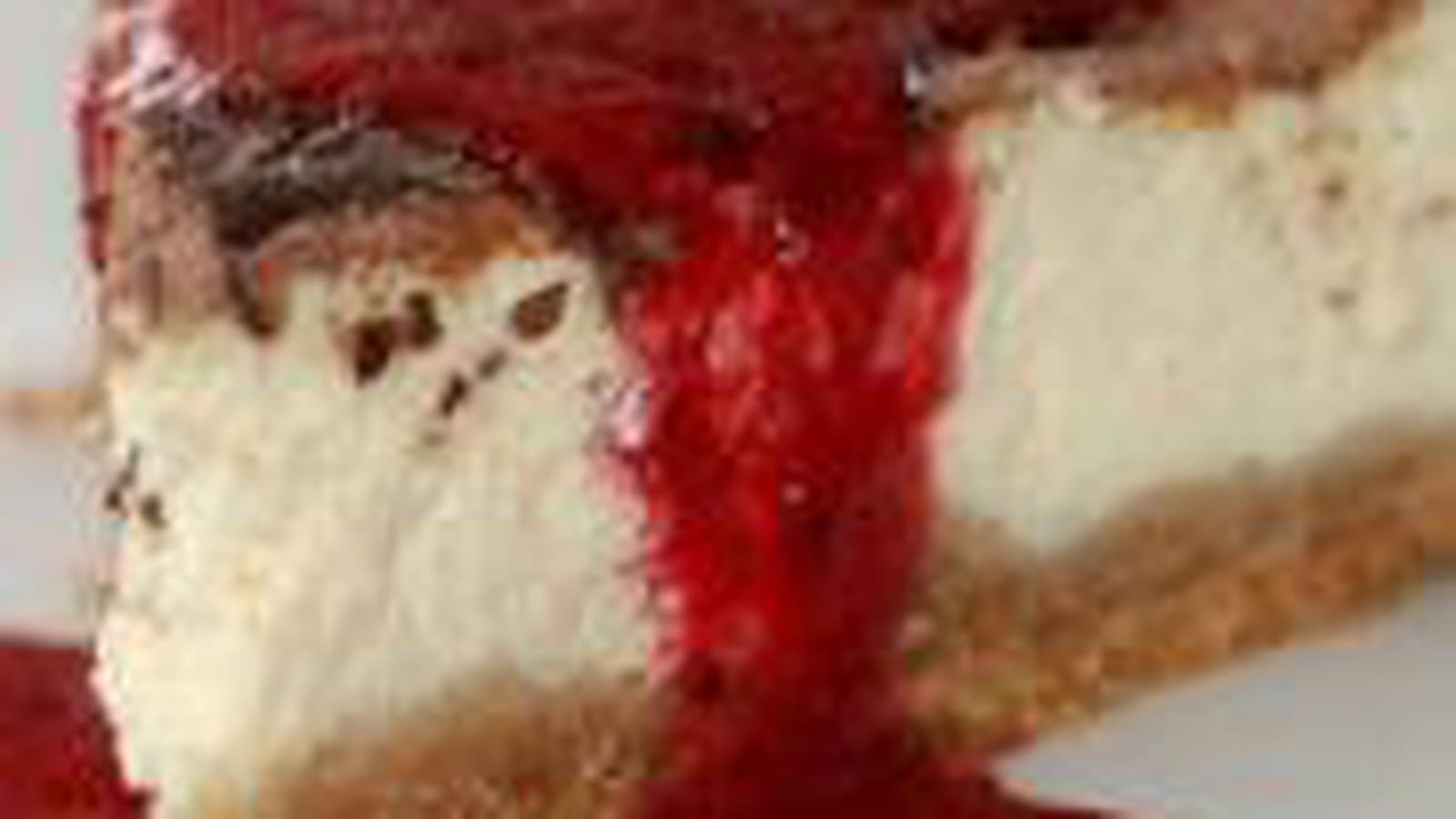 Cheesecake au chocolat blanc