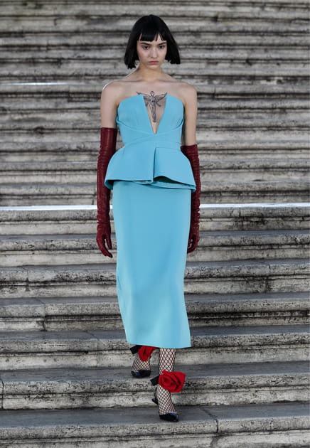Look 59&nbsp;du d&eacute;fil&eacute; Valentino