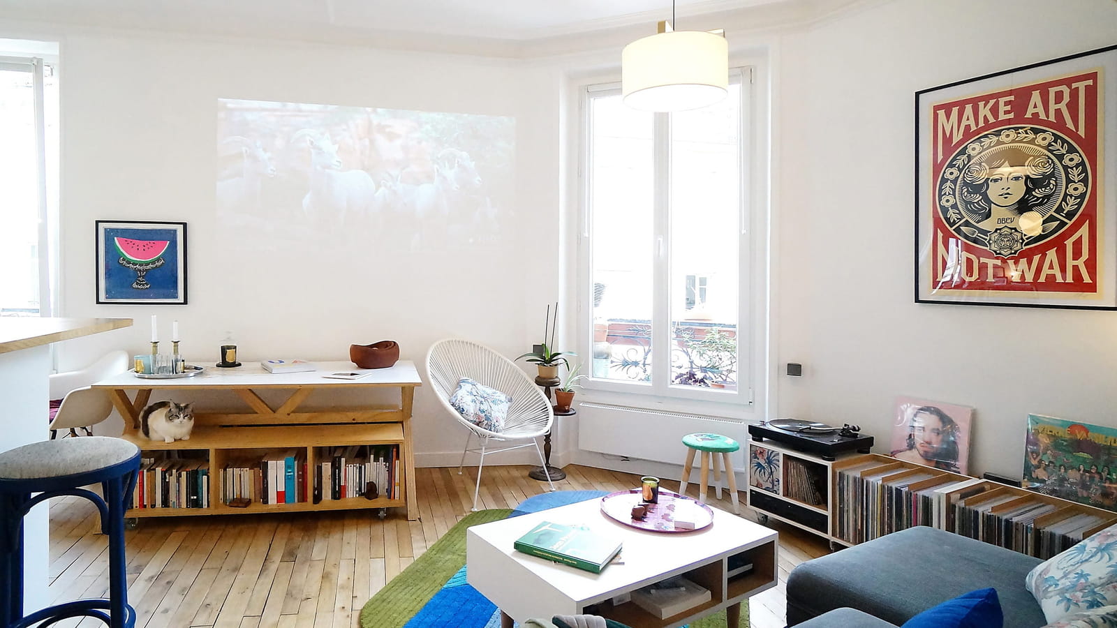 Salon après 