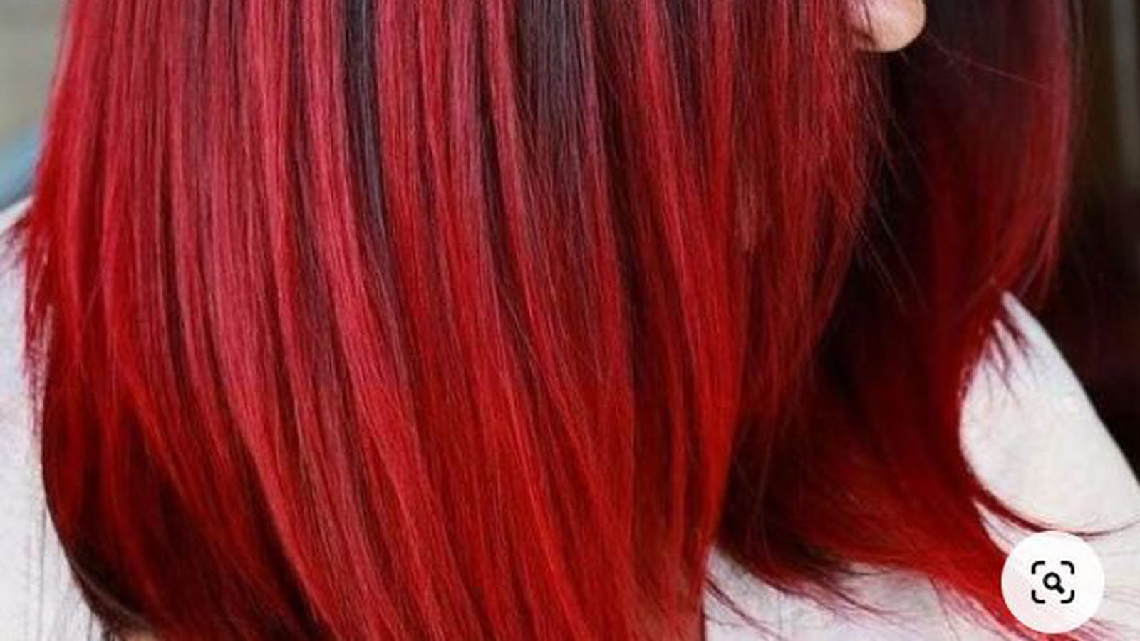 Ombre hair rouge