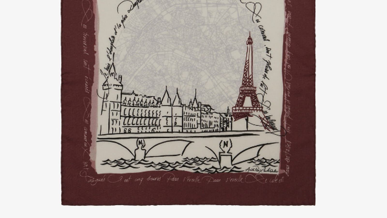 Foulard Amedee paris x Nicolas Ouchenir