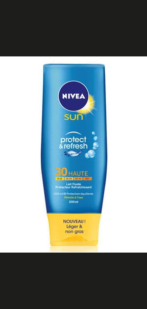 Lait fluide protecteur rafra&icirc;chissant de Nivea