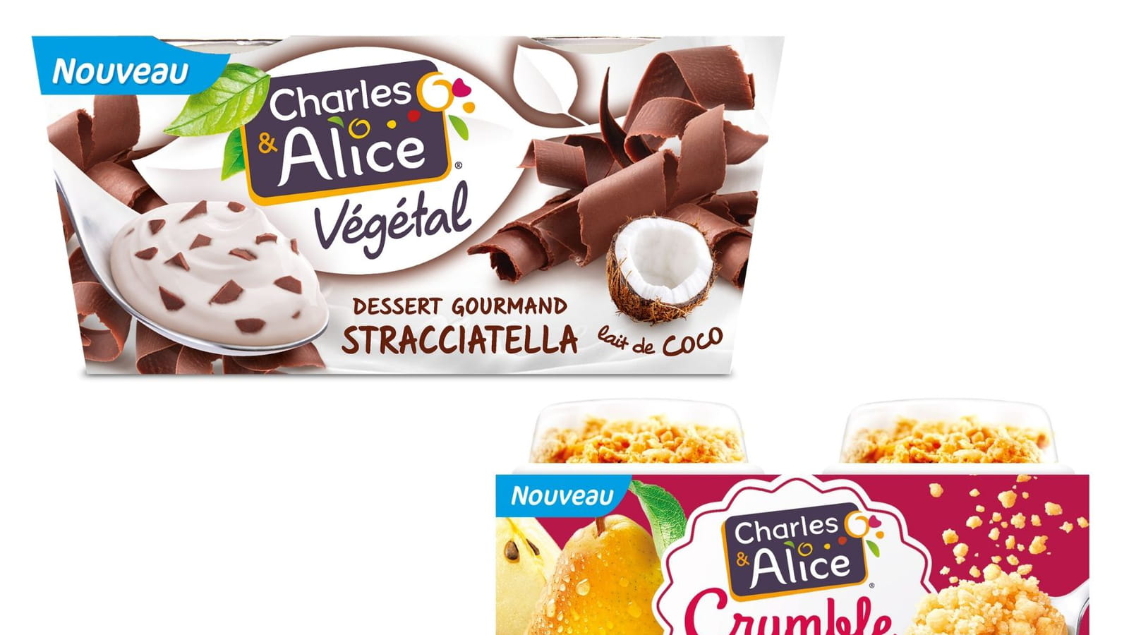 Les nouveaux desserts Charles & Alice