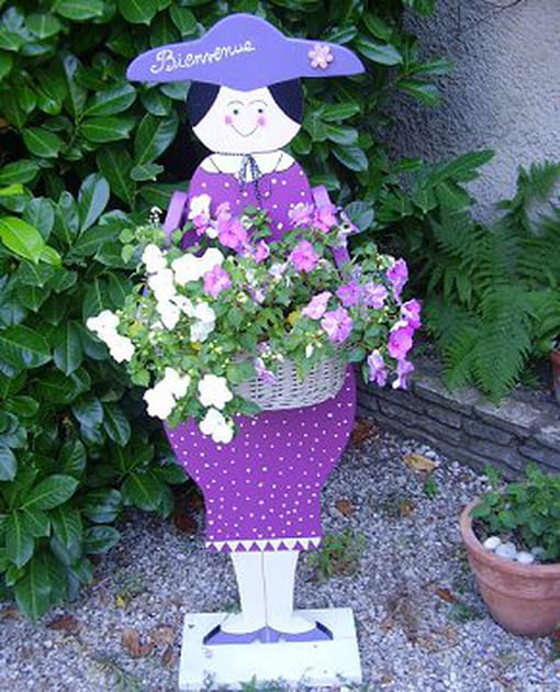 La dame vous dit bonjour