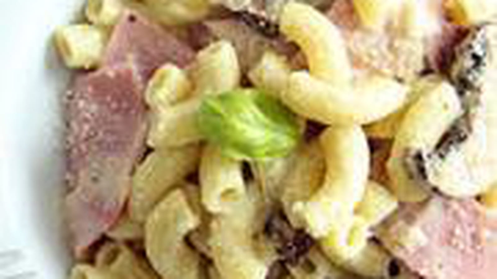 Risotto de coquillettes au jambon