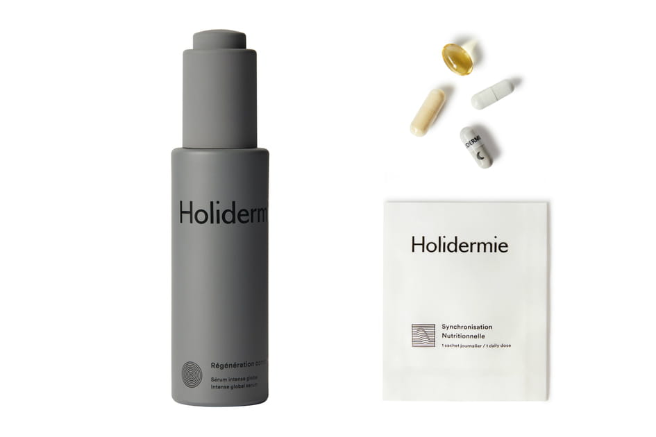 Soins du visage et compl&eacute;ments alimentaires Holidermie