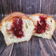 Cruffin cœur framboise : Etape 8
