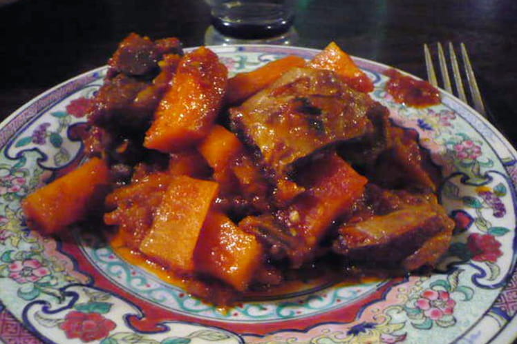 Recette de Ragoût d'agneau aux carottes : la recette facile