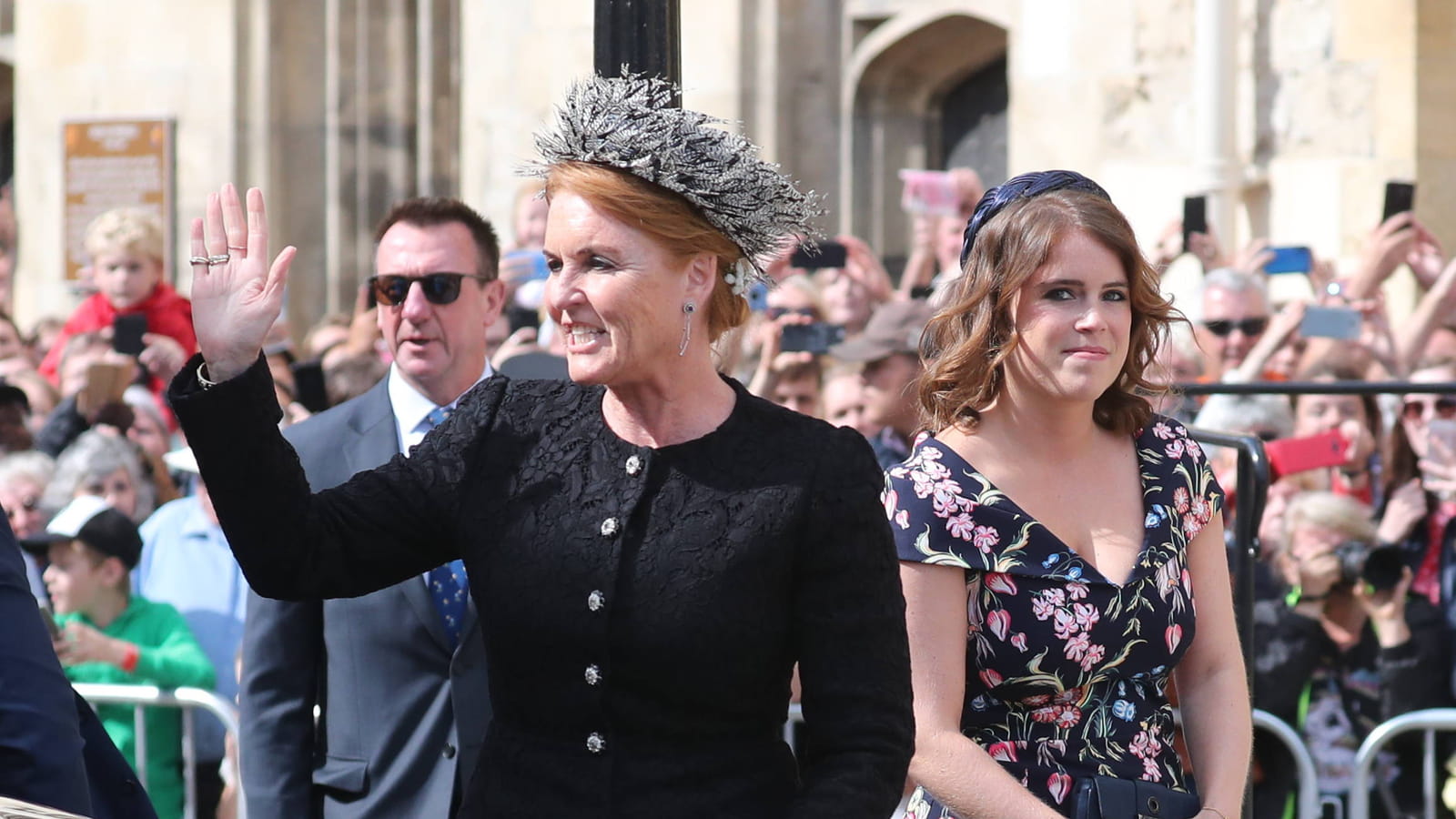 Sarah Ferguson et Eugénie d'York