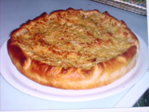 Tarte aux boudins blancs