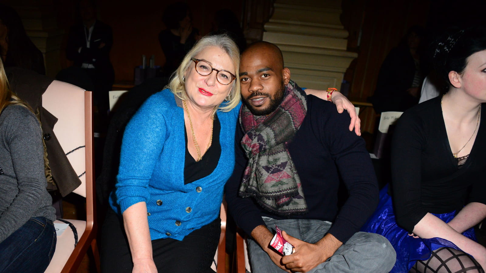 Josiane Balasko et son fils Rudy