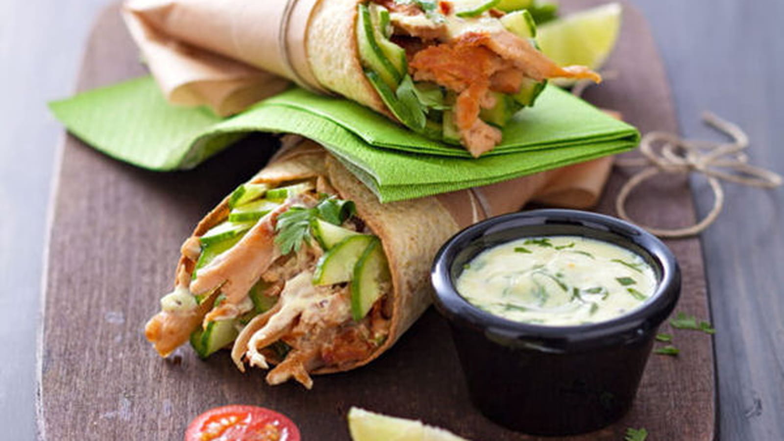 Wrap végétarien