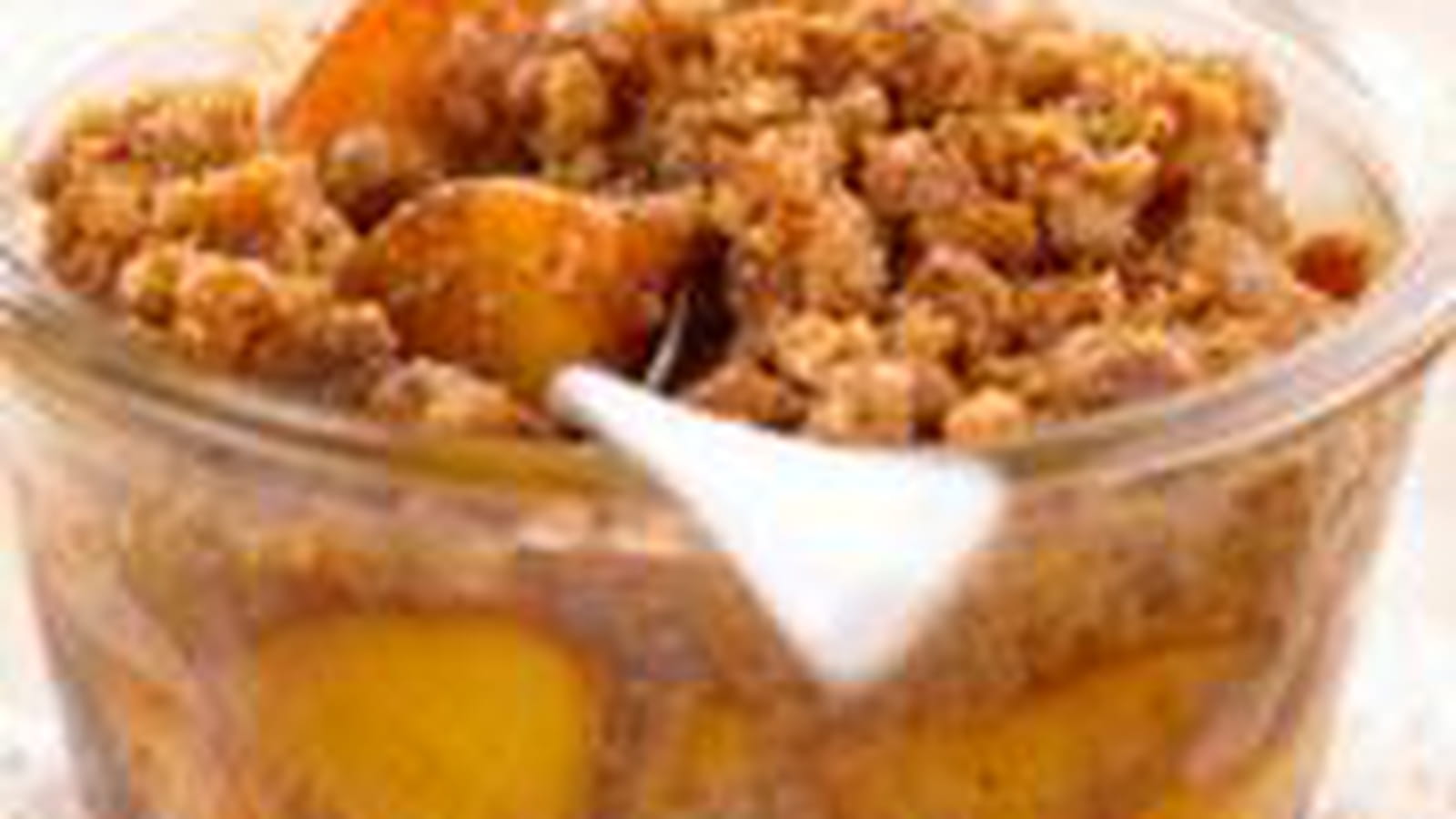 Crumble de pêches