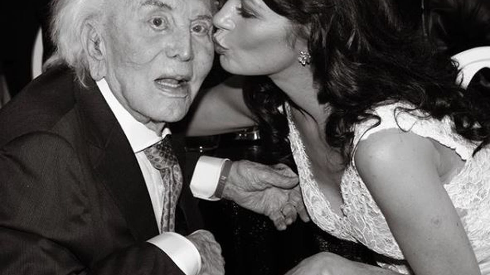Kirk Douglas et Catherine Zeta-Jones