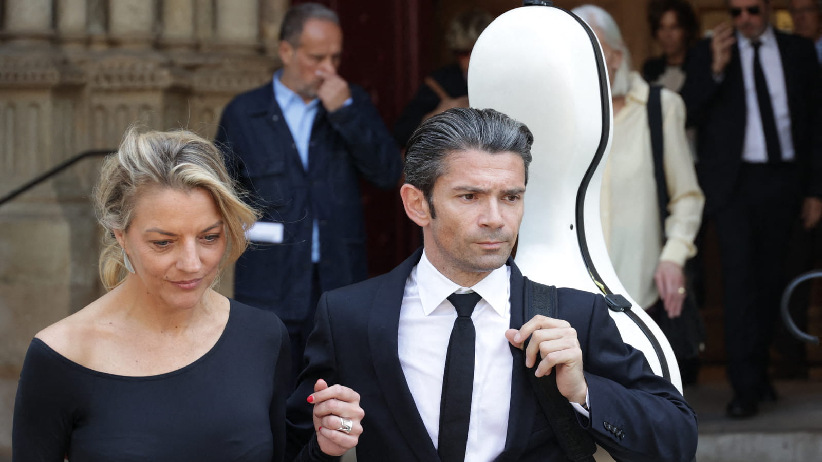 Gautier Capuçon et sa femme Delphine Capuçon