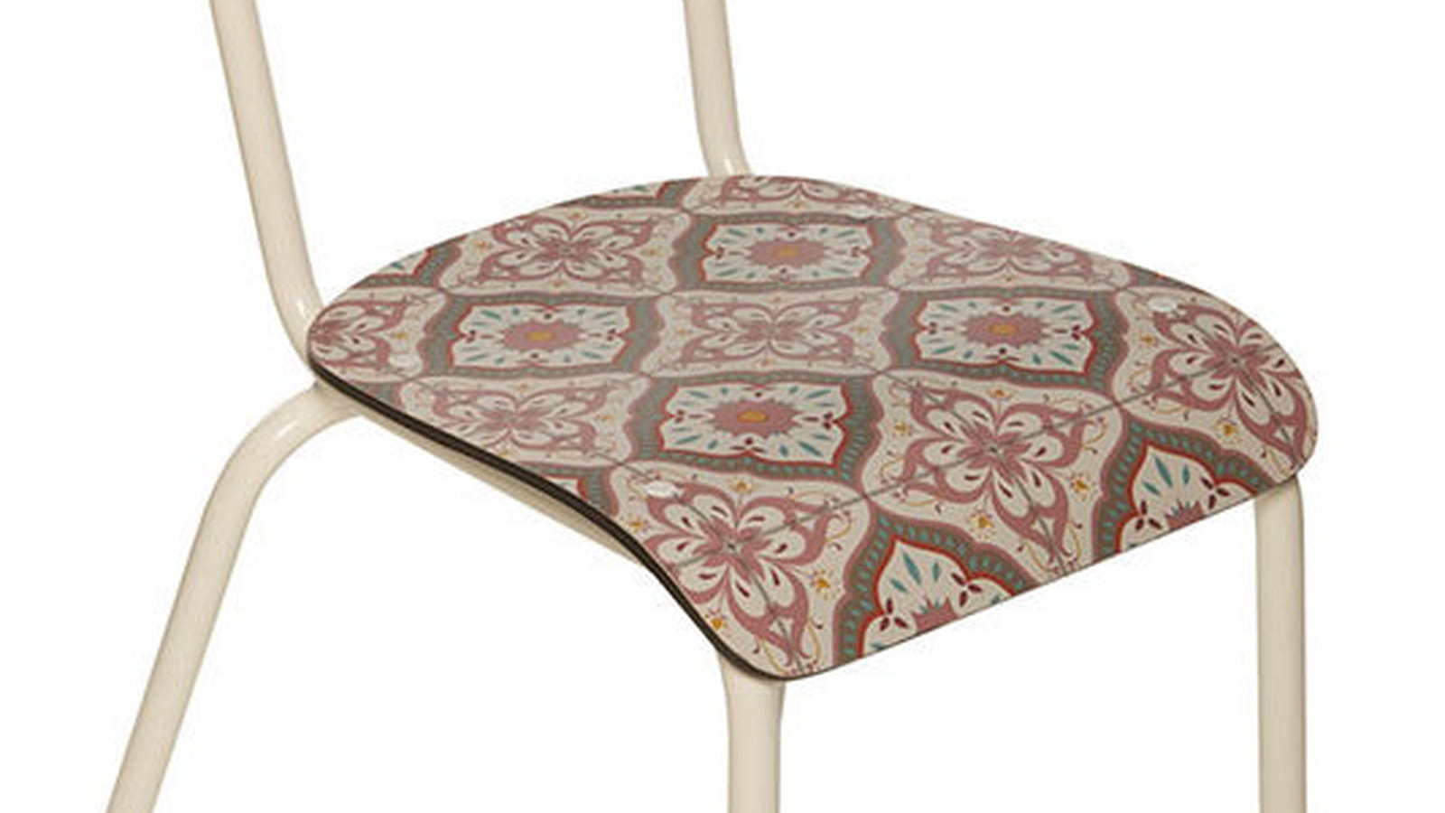 Chaise carreaux de ciment
