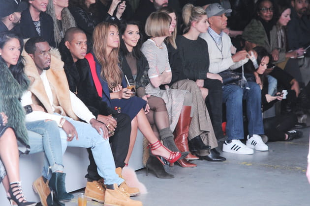 L'impressionnant front-row du défilé Adidas Originals x Kanye West