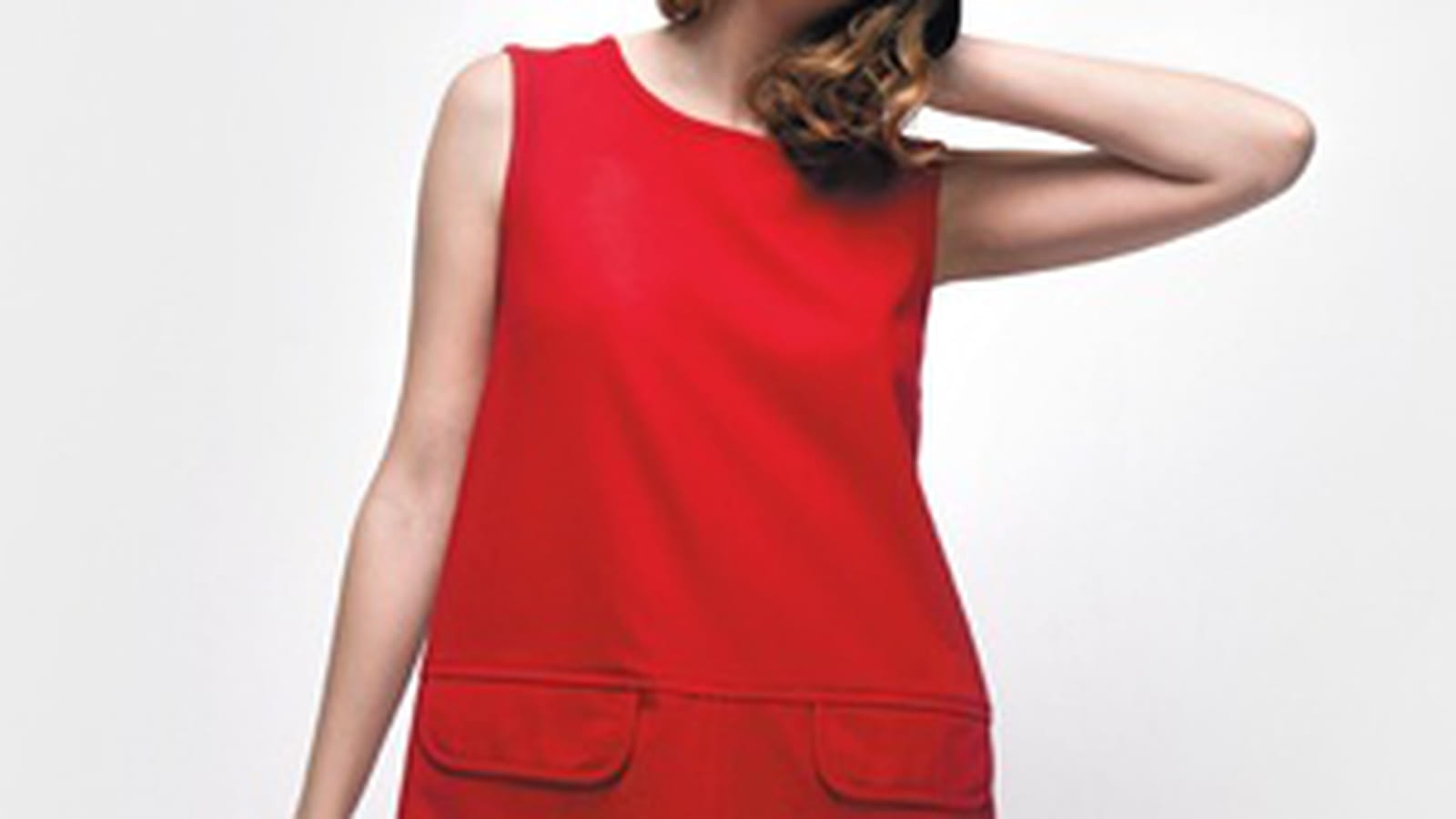 Robe rouge de Naf Naf