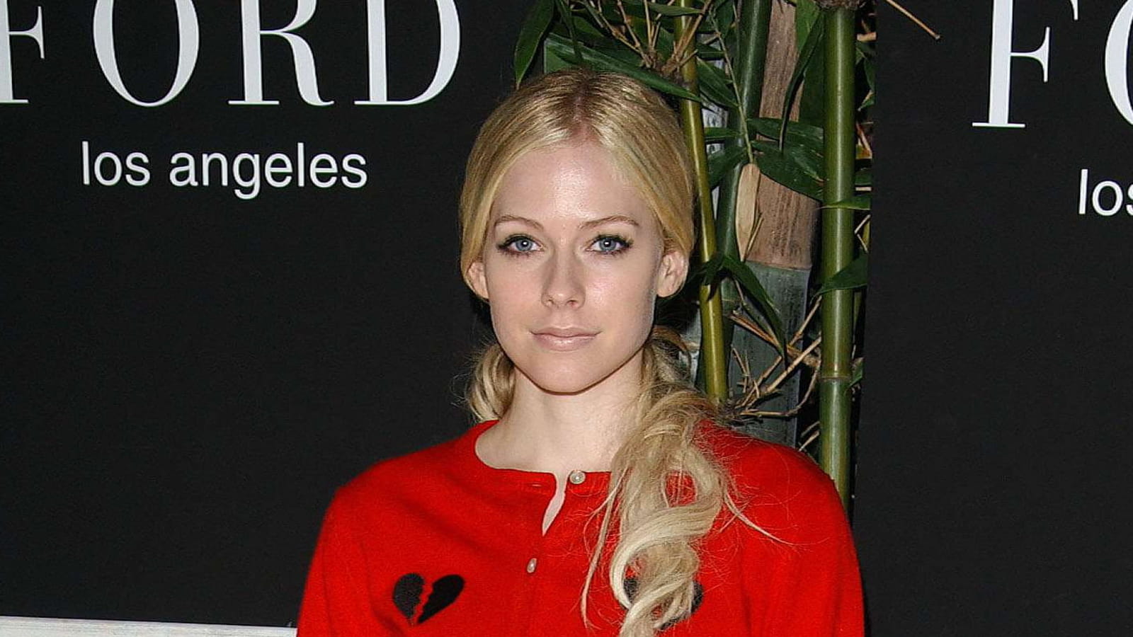 Avril Lavigne le 20 octobre 2005  