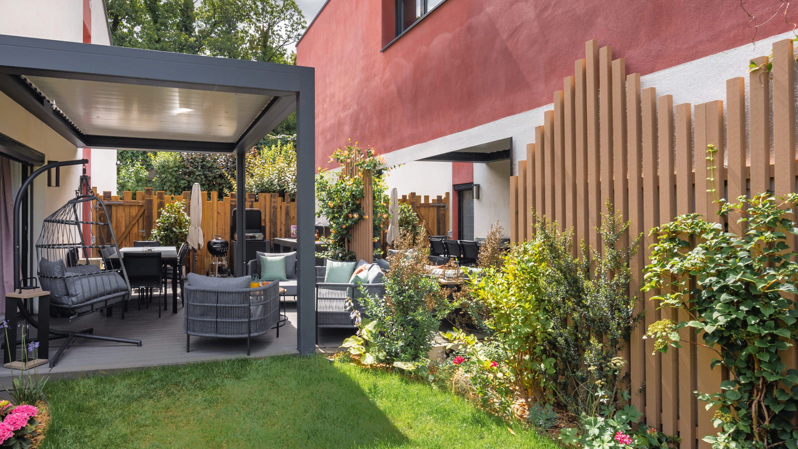 Terrasse après