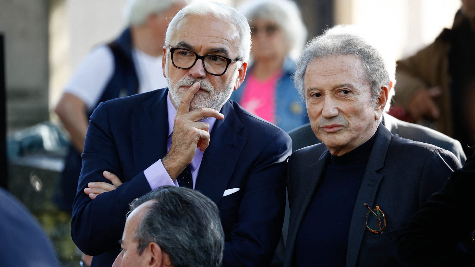 Pascal Praud et Michel Drucker