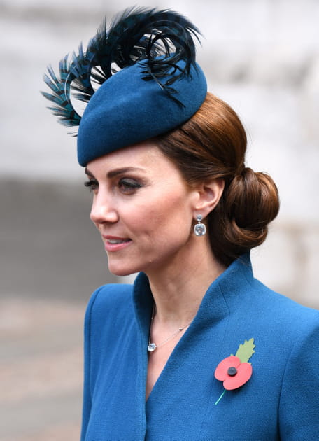 Le chignon bas royal de Kate Middleton