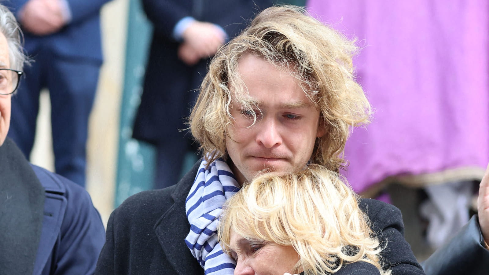 Virginie Ledieu et son fils