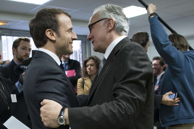 Le chef cuisinier Alain Ducasse