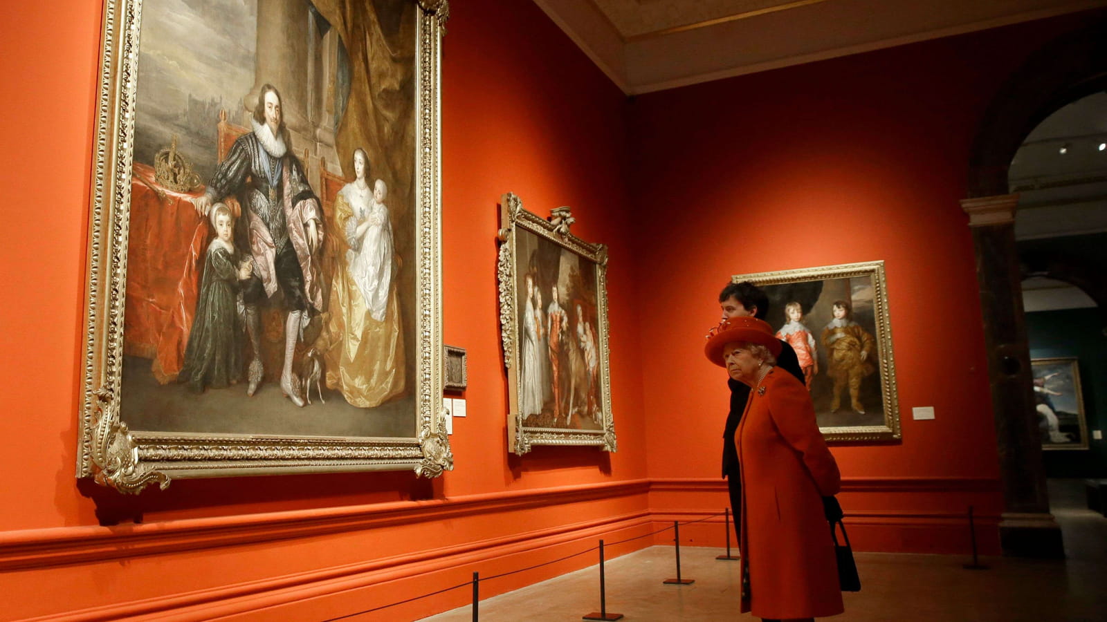 Elizabeth II au musée