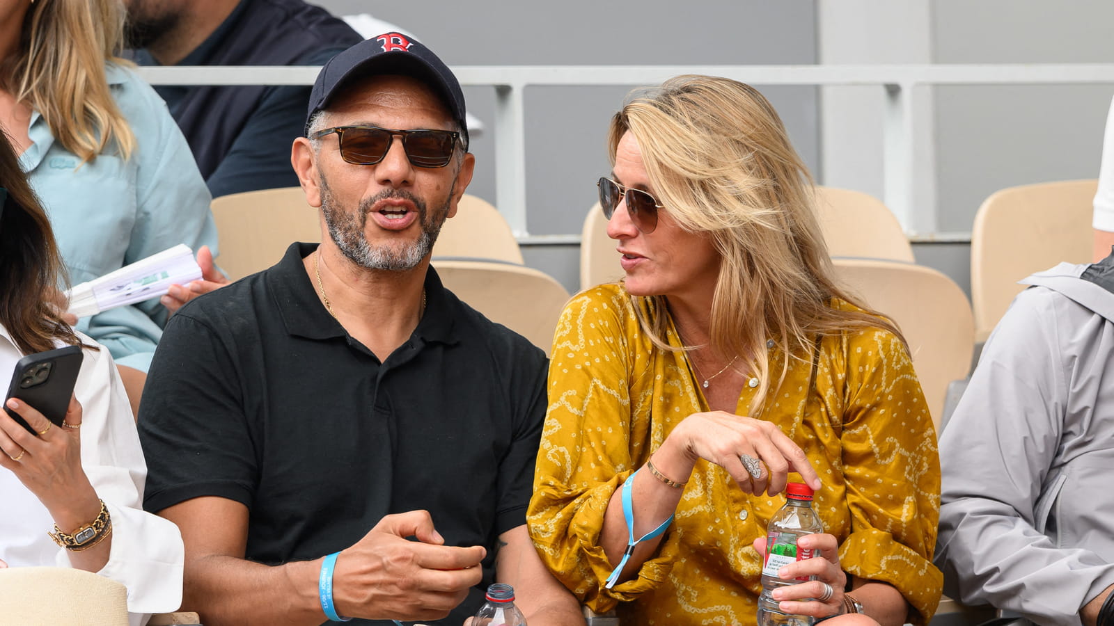 Roschdy Zem et Sarah Poniatowski
