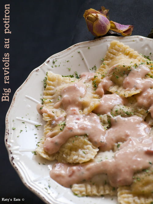 Raviolis maison au potiron