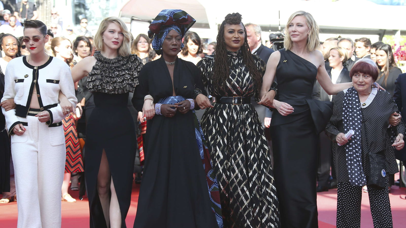 Kirsten Stewart, Léa Seydoux, Khadja Nin, Ava Duverney, Cate Blanchett et Agnès Varda