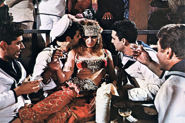 Anna Karina dans "Justine" en 1969