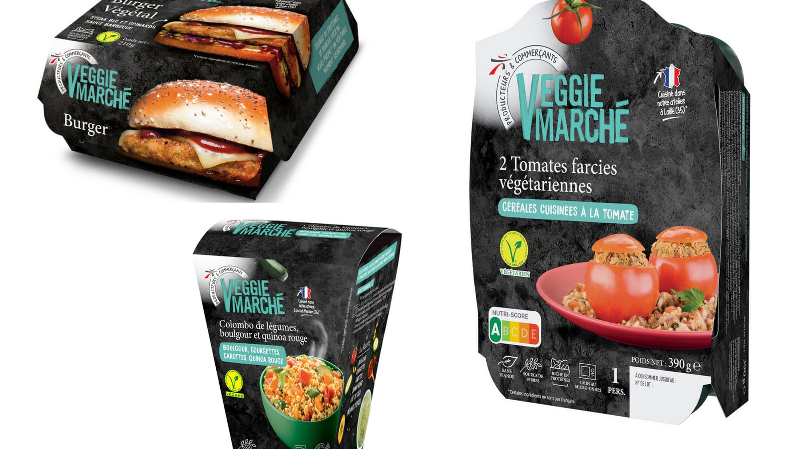 Les produits végétariens de Intermarché