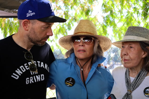 Jane Fonda et Lily Tomlin (Grace & Frankie) font grève à Hollywood