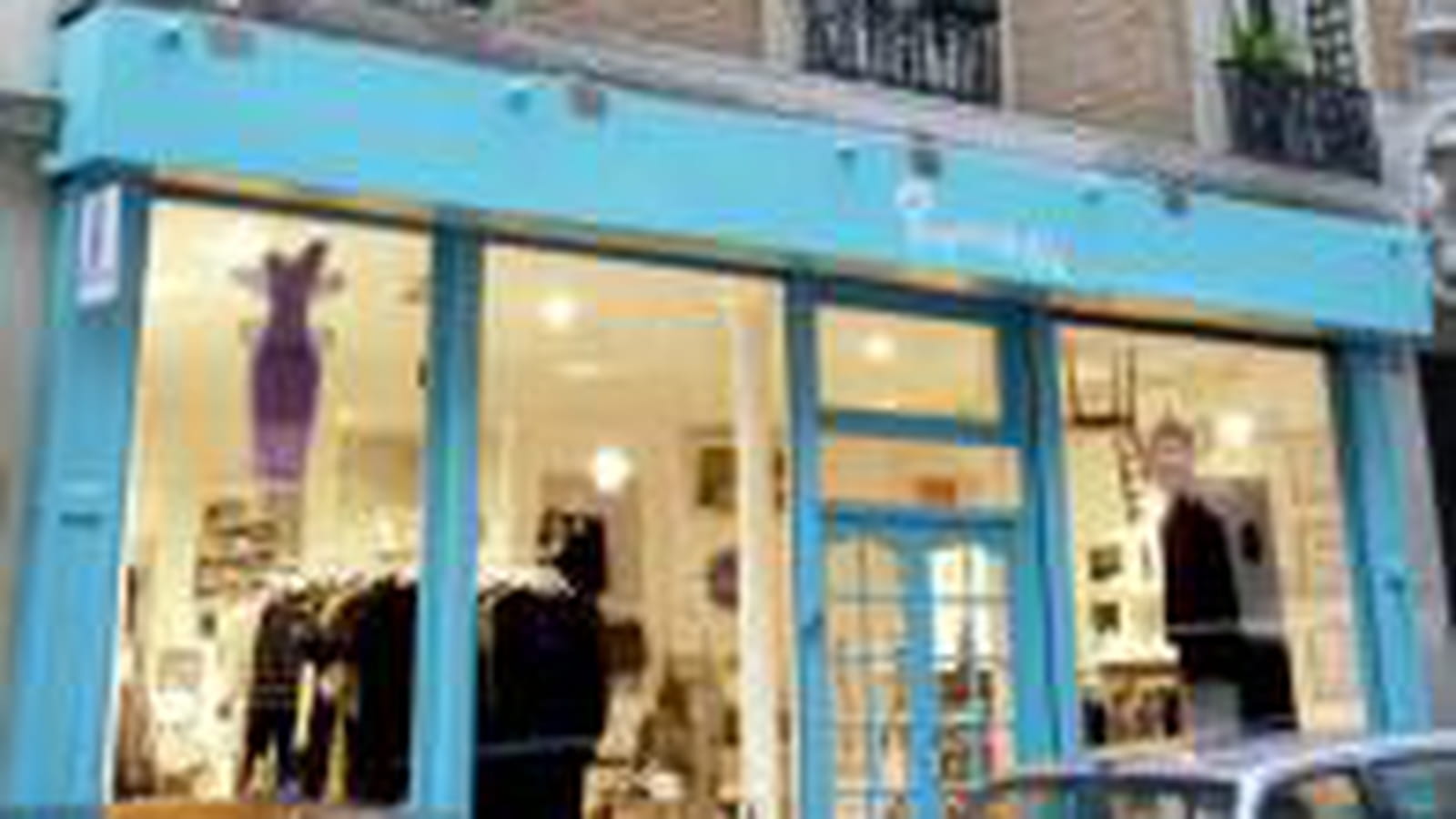 Façade de la boutique
