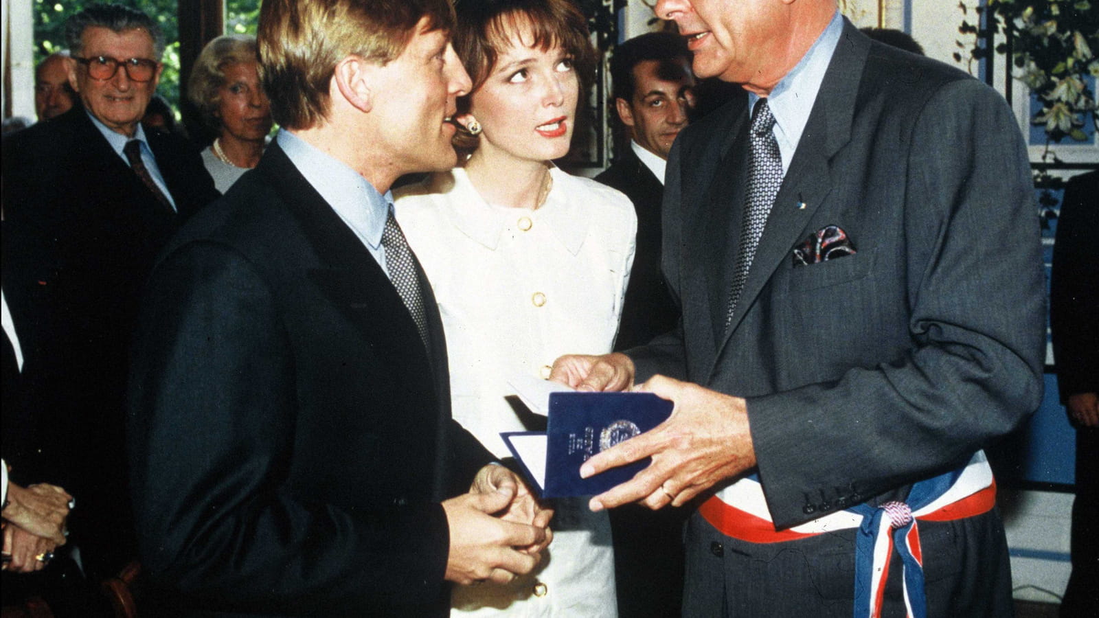 Philippe Habert, Claude Chirac et Jacques Chirac