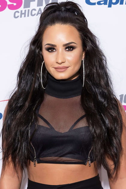 Demi Lovato maquill&eacute;e