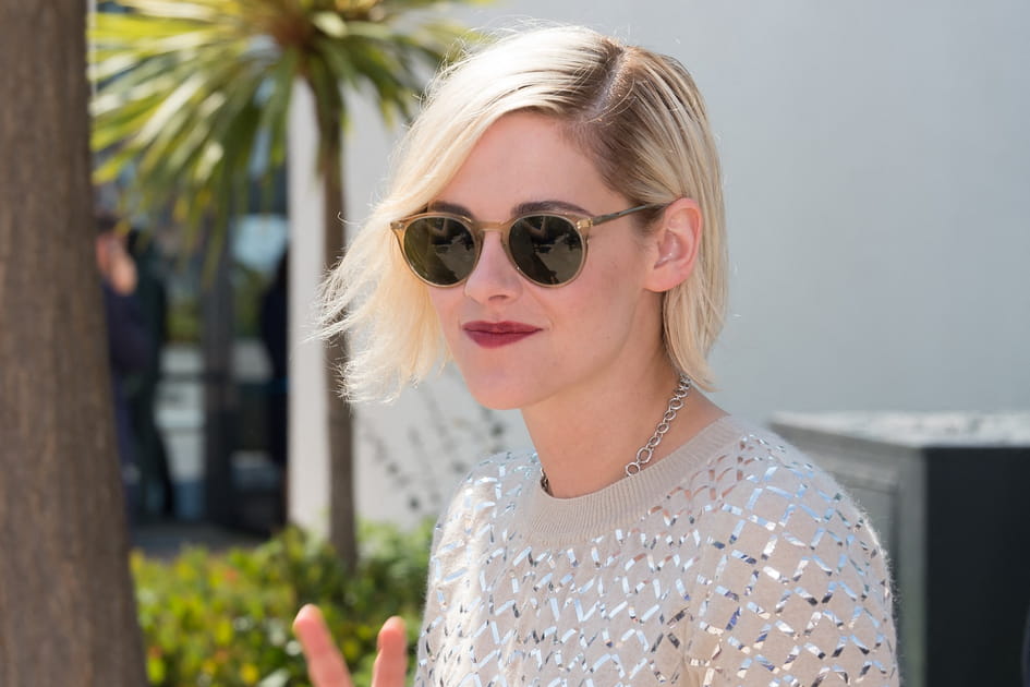 Le carr&eacute; blond d&eacute;color&eacute; de Kristen Stewart