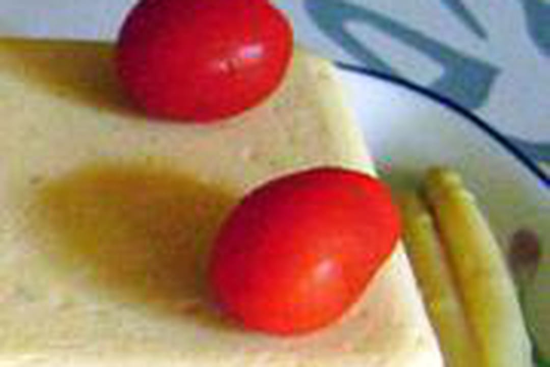 Flan d'asperges blanches