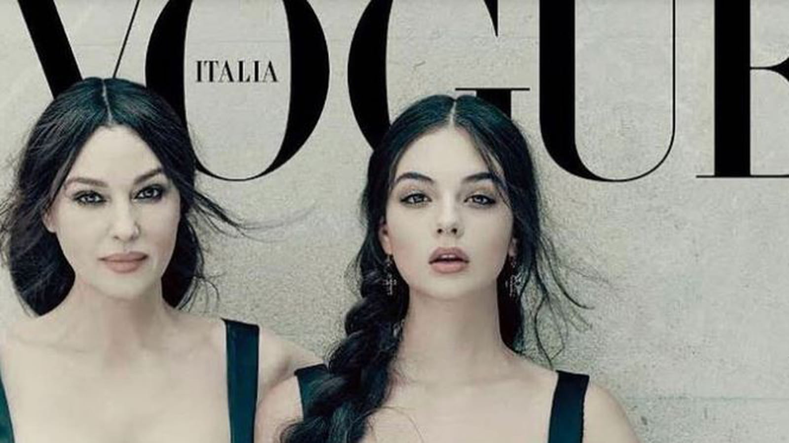 Monica Bellucci et sa fille Deva 