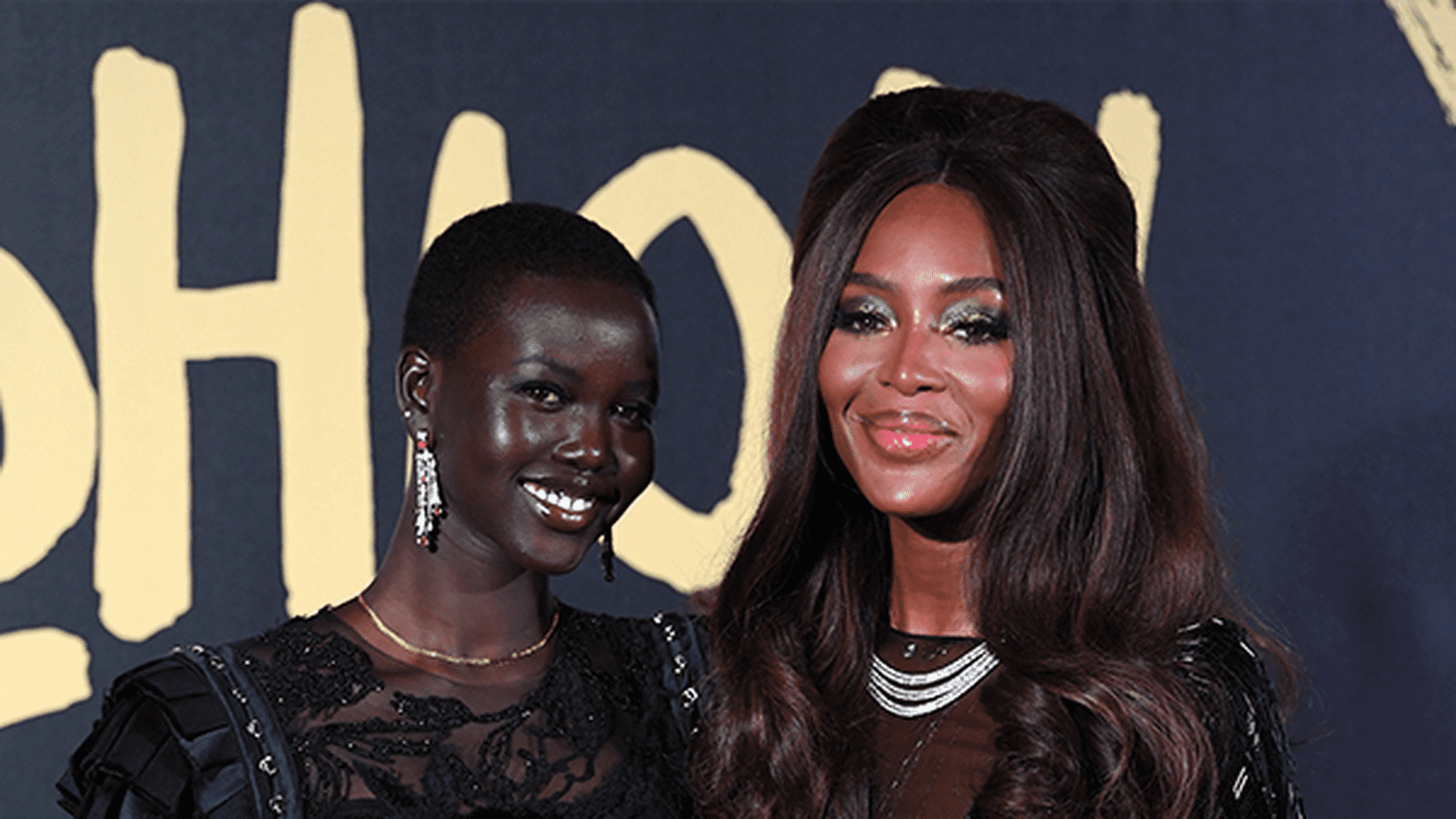 Naomi Campbell et Adut Akech