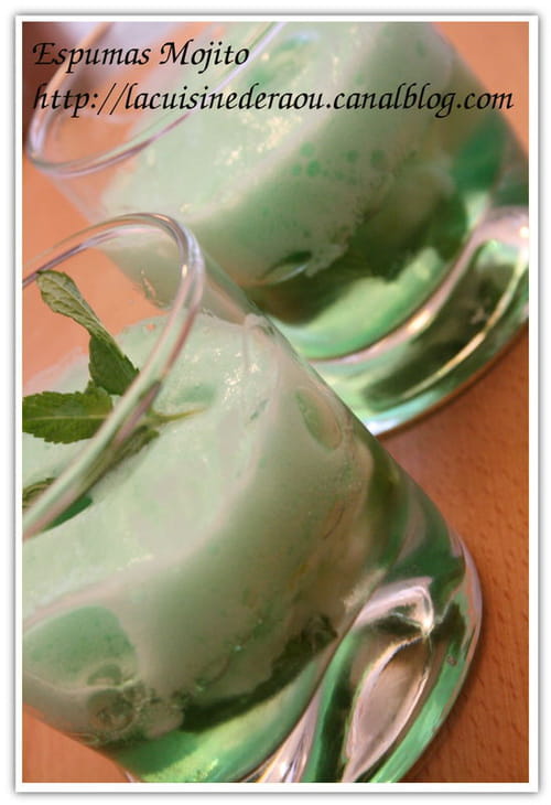 Espumas Mojito