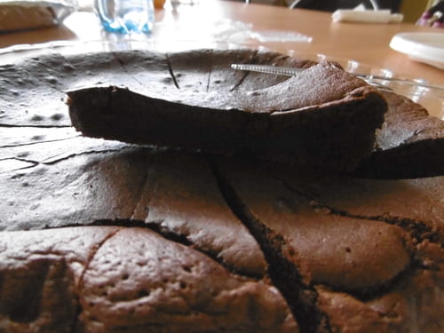 Gâteau crousti-moelleux au chocolat